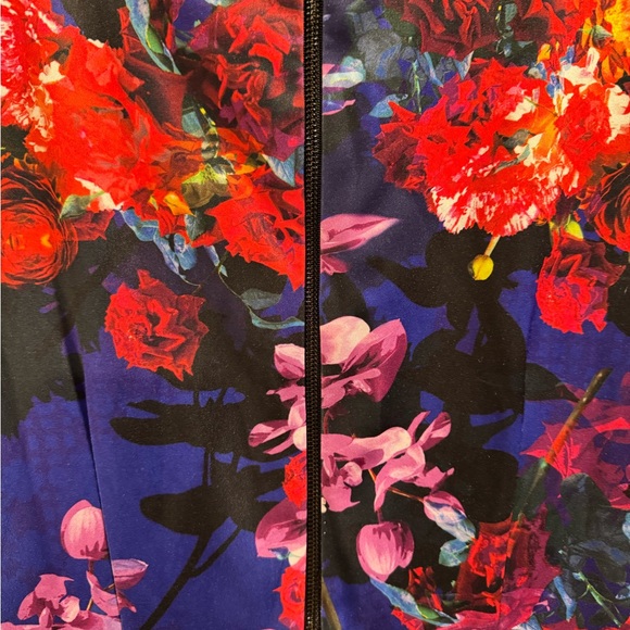 Betsey Johnson Multicolor Floral Midi Dress - Picture 6 of 8